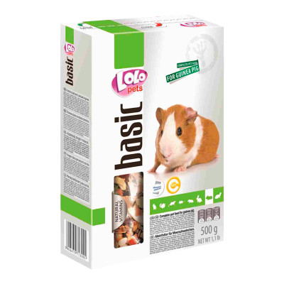 Повнораціонний корм Lolo Pets Foody For Guinea Pig для морської свинки