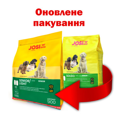 Сухий корм для собак JosiDog Senior / Light