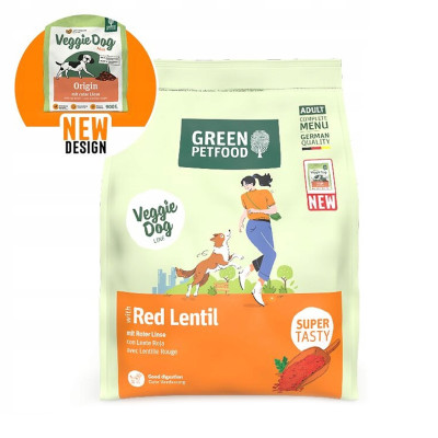Сухий корм для собак Green Petfood with Red Lentil