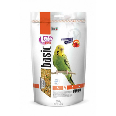 Повнораційний корм Lolo Pets Foody For Budgie для хвилястих папуг