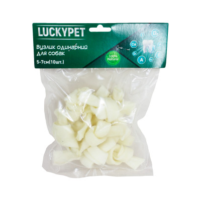 Вузол Lucky Pet одинарний №1, 5-7см (розпродаж)