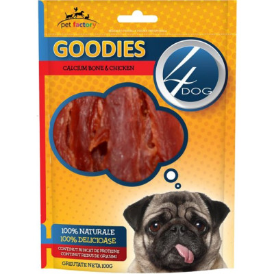 Ласощі для собак 4Dog тендери з качкою