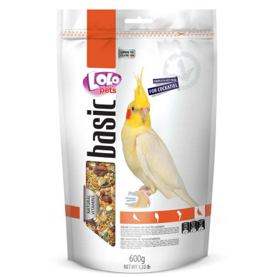  Повнораційний корм Lolo Pets Foody For Cockatiel для німфи
