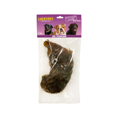 Ласощі Luсky Pet Ніс яловичий