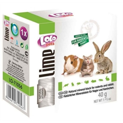 Мінеральний камінь Lolo Pets для гризунів-кальцій