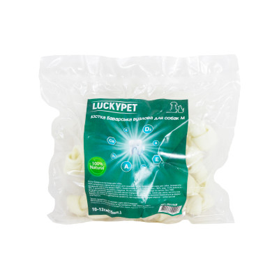 Lucky Pet Кістка Баварська вузлова №2 М 10-12 см (розпродаж)