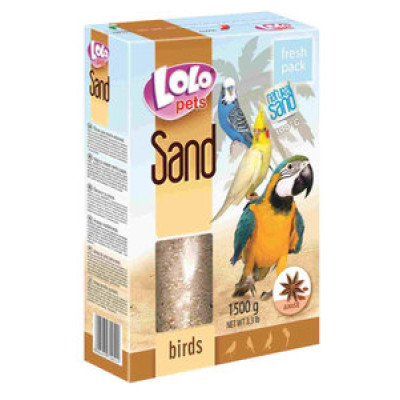 Пісок з мушлями Lolo Pets Birds Sand для птахів