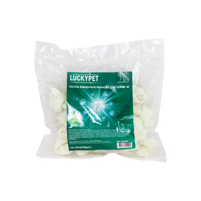 Lucky Pet Кістка Баварська вузлова №3 М 14-16 см (розпродаж)