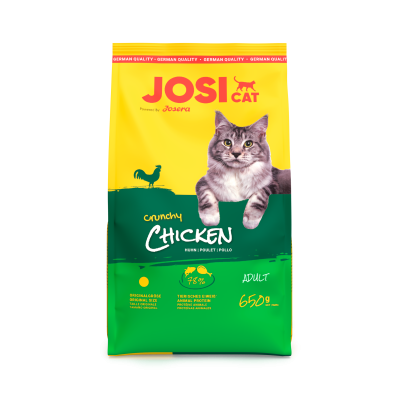 Сухий корм для котів JosiCat Crunchy Chicken з м`ясом домашньої птиці