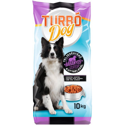 Повнораціонний сухий корм для собак Turbo Dog зі смаком баранини