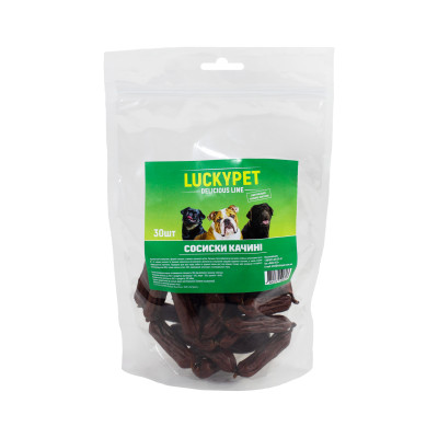 Ласощі Lucky Pet Сосиски качині