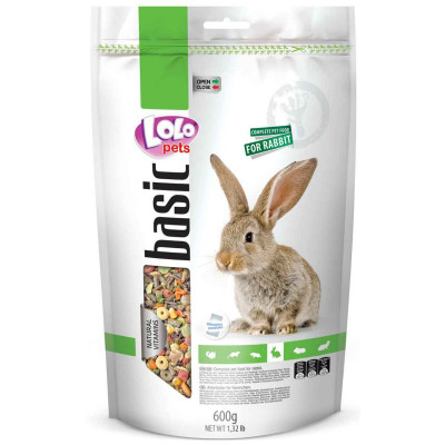 Повнораційний корм Lolo Pets Foody For Rabbit для кролика