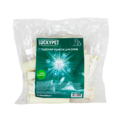 Lucky Pet Трубочка рулетик №4, 9-10см