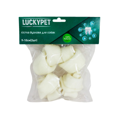 Lucky Pet Кістка вузлова №4 9-10 см