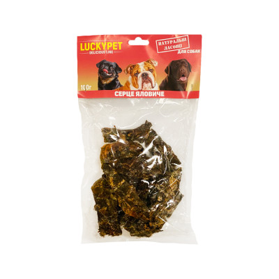 Ласощі Luсky Pet серце яловиче